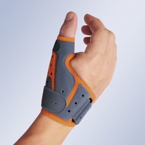 Ferula inmovilizadora de pulgar transpirable ambidiestra